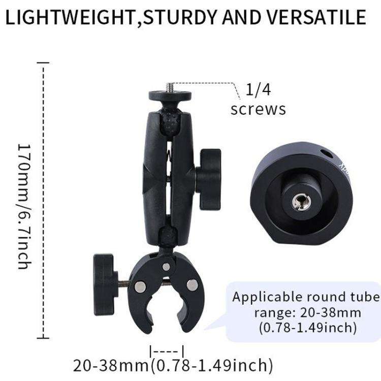 Xpokika S8600 For Starlink Mini Aluminium Alloy Bracket Adapter Heavy Duty Clamp Bracket