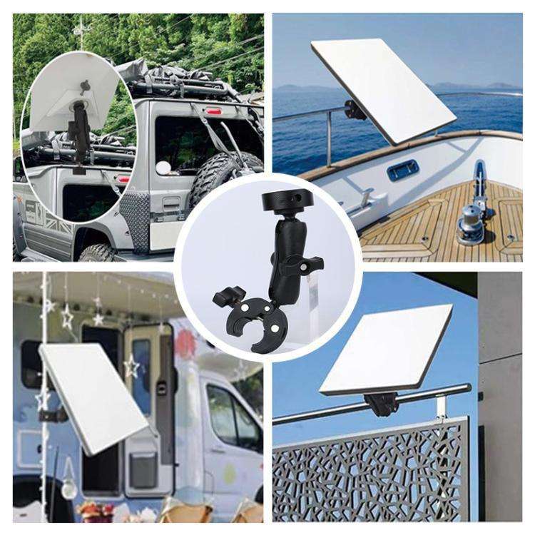 S8600 For Starlink Mini Aluminium Alloy Bracket Adapter Heavy Duty Clamp Bracket