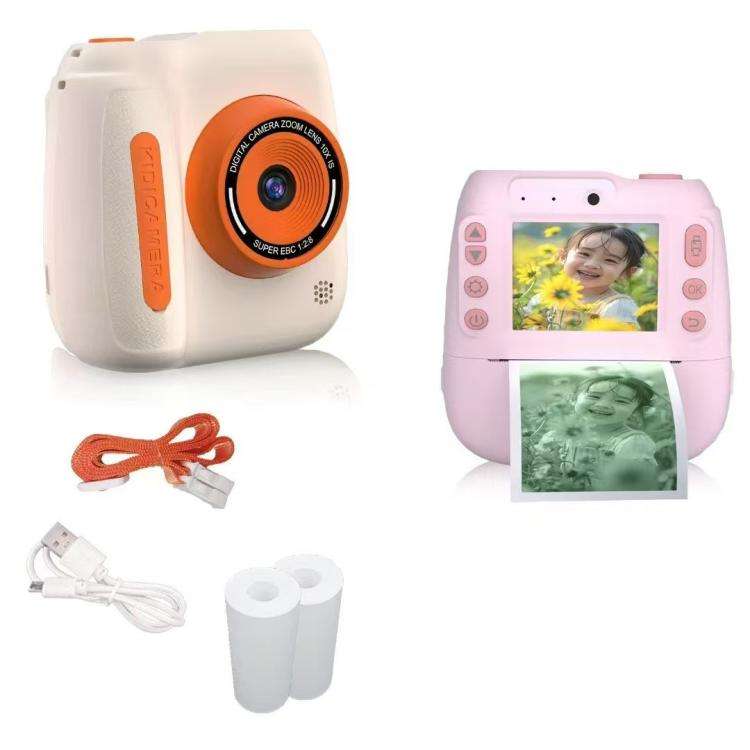 Children Instant Print Digital Camera Dual Front Rear Cameras HD Mini Camera(Blue)