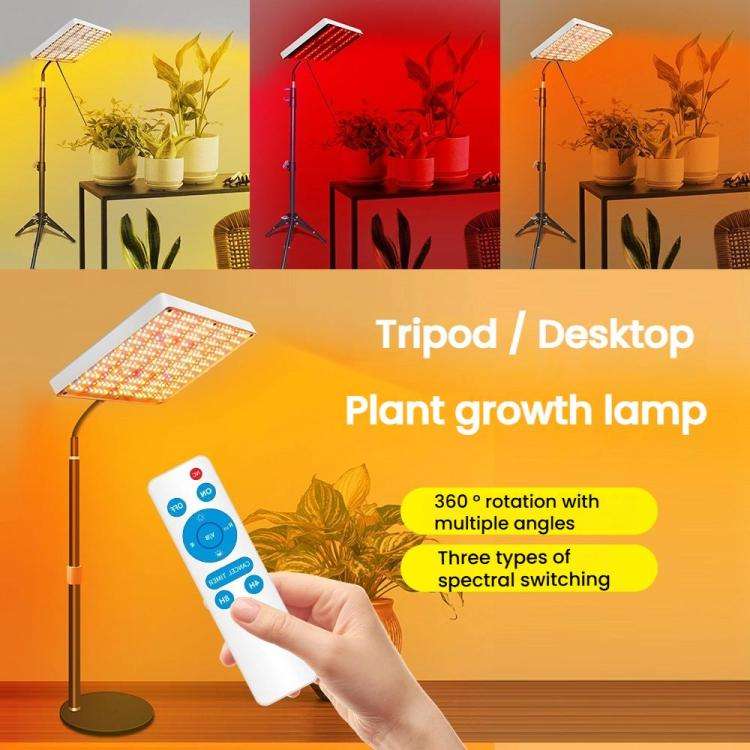 Desktop Smart Remote Control Full Spectrum Plant Grow Light Sunlight-Simulating Greenhouse Succul...