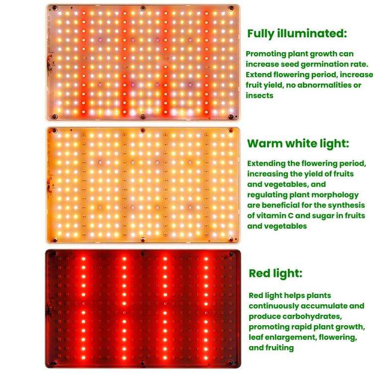Tripod Smart Remote Control Full Spectrum Plant Grow Light Sunlight-Simulating Greenhouse Succule...
