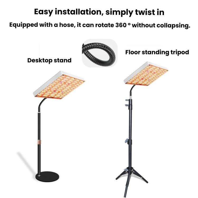 Tripod Smart Remote Control Full Spectrum Plant Grow Light Sunlight-Simulating Greenhouse Succule...