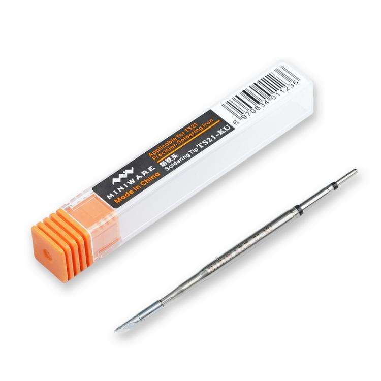 Precision Aluminum Alloy Soldering Iron Accessories, Model: 21-I Pointed Tip