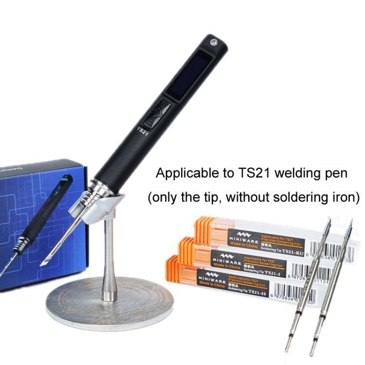 Precision Aluminum Alloy Soldering Iron Accessories, Model: 21-I Pointed Tip
