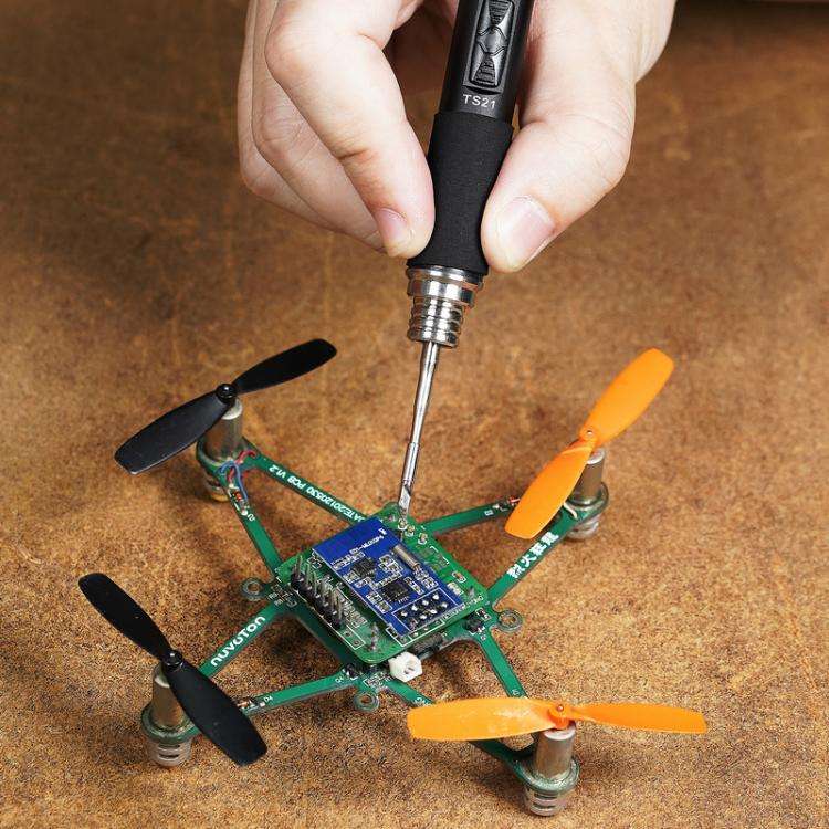Precision Aluminum Alloy Soldering Iron Accessories, Model: 21-I Pointed Tip