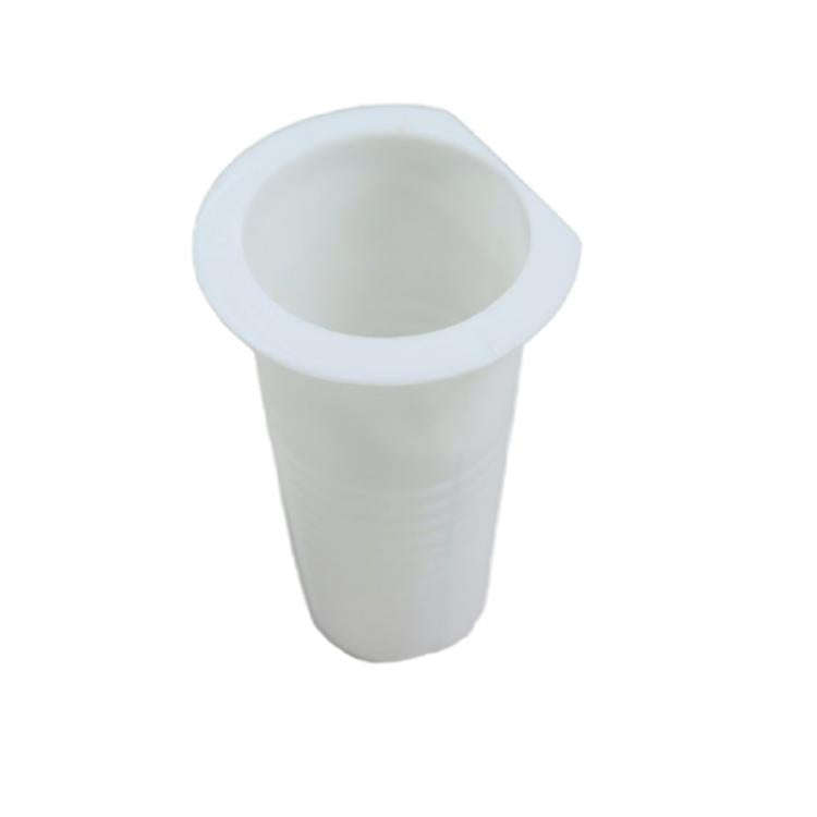 Wall Sleeve for Air Conditioner Installation 7.5cm/3in Outer Dia AC Duct Wall Penetration Pipe(Wh...