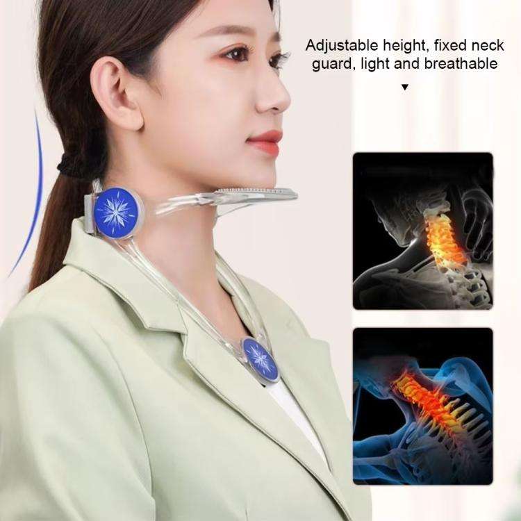 Adjustable Neck Brace Posture Corrector Stretcher Spine Protector Pain Relief for Adults & Studen...