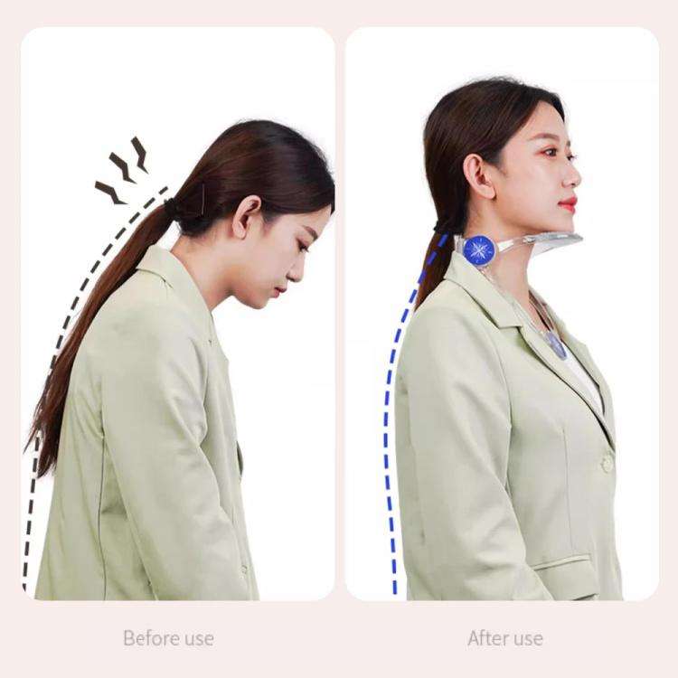 Adjustable Neck Brace Posture Corrector Stretcher Spine Protector Pain Relief for Adults & Studen...