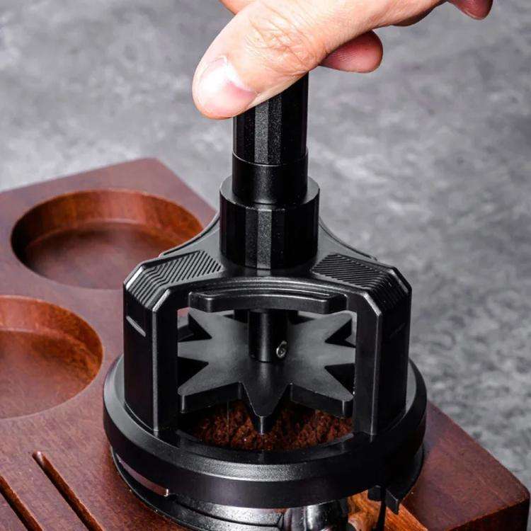 51mm Rotating Magnetic WDT Tool for Espresso Adjustable Height Coffee Needle Distributor Coffee G...