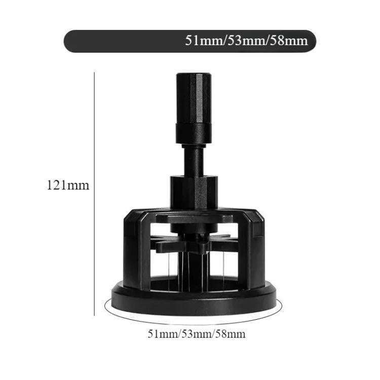 51mm Rotating Magnetic WDT Tool for Espresso Adjustable Height Coffee Needle Distributor Coffee G...
