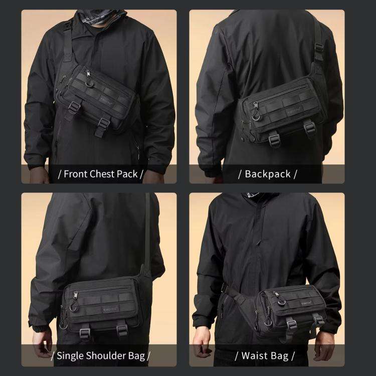 Tigernu Men Chest Bag Outdoor Messenger Bag Waterproof Crossbody Sling Bag For Hunting Commuting ...
