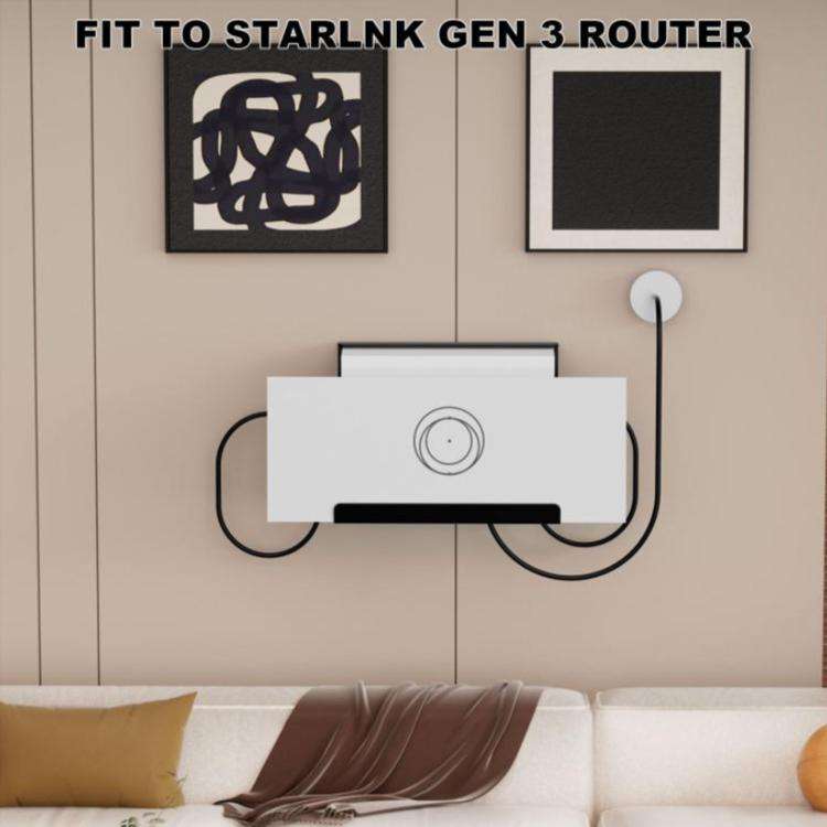 For Starlink Gen 3 2 In 1 Router Power Metal Bracket(Z0201)