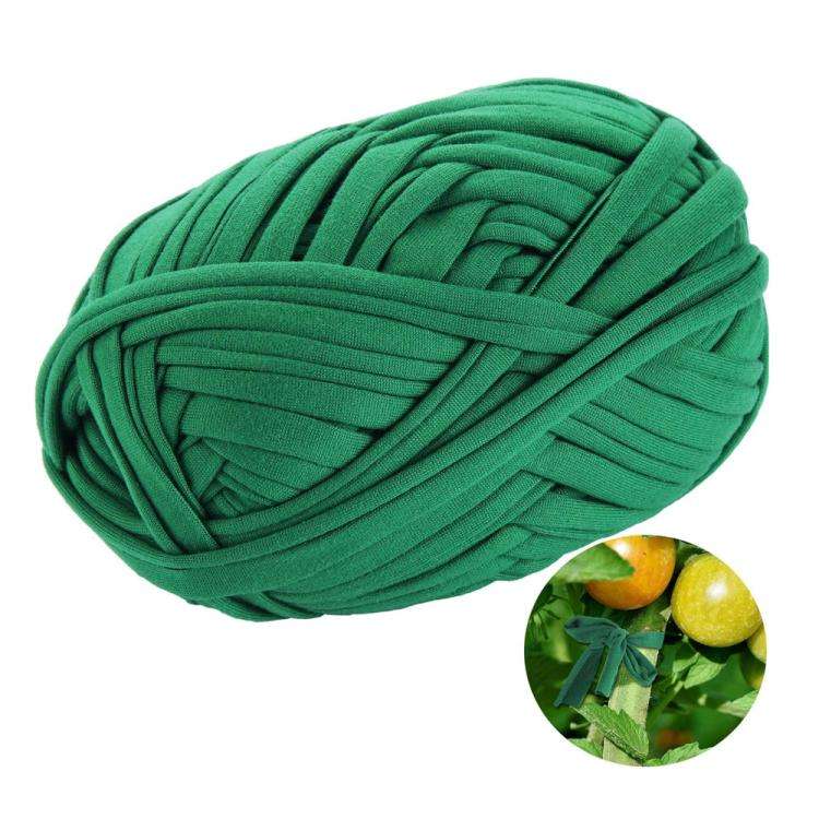 30m Garden Rope Fabric Cord Plant Support Ties(Green)