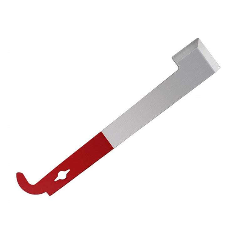 Stainless Steel Curved Tail Beehive Scraper Beekeeping Tools