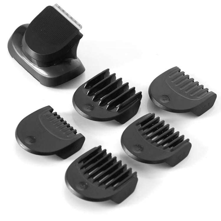 For Braun Series 5/6/7 Shaver Replacement Trimmer Attachment Kit With 5 Guiding Combs(Black)