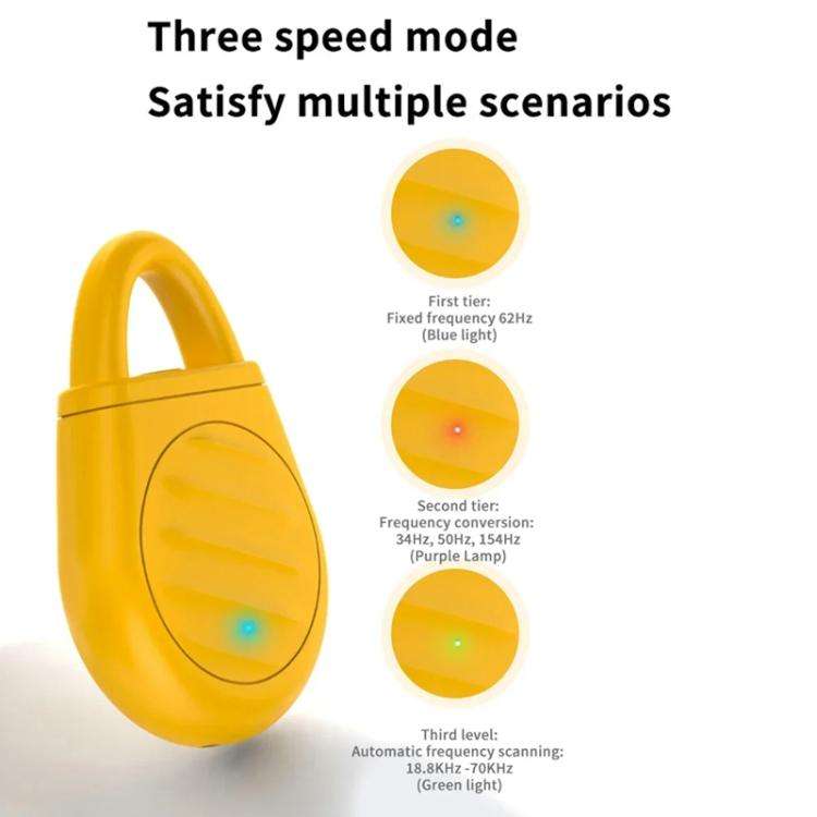 34Hz-70kHz 3 Modes Ultrasonic Bird Repeller Rechargeable Outdoor Animal Deterrent for Garden/Balc...