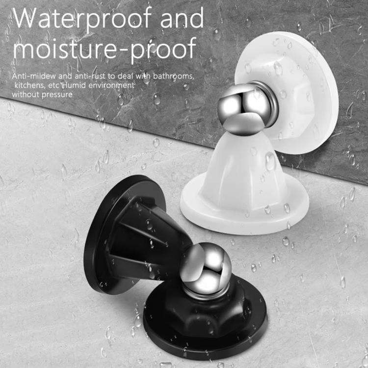 Magnetic Silicone 7cm Door Stopper No Drill Quiet Anti-Collision Wall Protector Universal Door Ho...