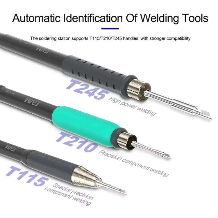 GVM H3 Smart 3 In 1 Electric Welding Station Mainboard Soldering Iron Smartphone Repair Smart Con...