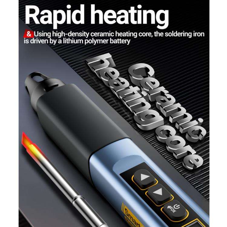 ANENG Portable Internal Heating Soldering Iron With Digital Multimeter(Black)