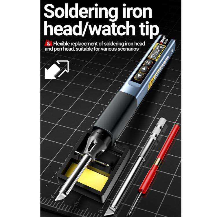 ANENG Portable Internal Heating Soldering Iron With Digital Multimeter(Navy)