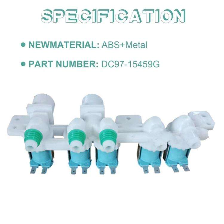 DC97-15459G For Samsung Drum Washing Machine Water Inlet Valve Five-Head Water Inlet Valve