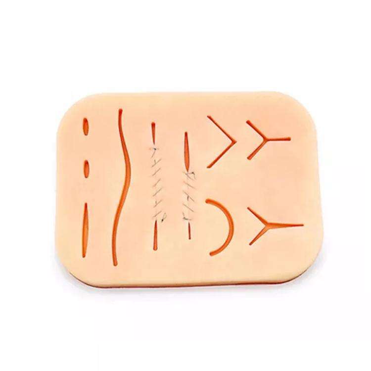 Silicone Tear-resistant Wound Suture Exercise Skin Model Pad