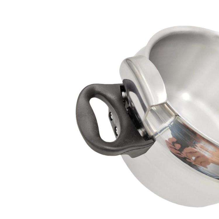 22cm/5L Aluminum Alloy Pressure Cooker with Secure Locking Lid, Explosion-Proof Design for Gas St...