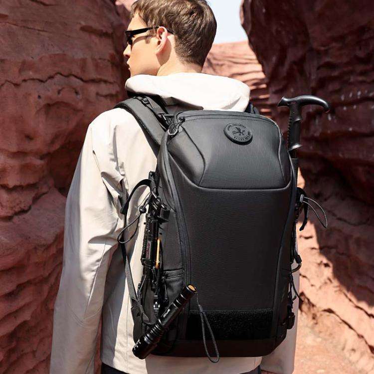 BANGE  FW-226 Men Outdoor Large Capacity Backpack Sports Bag(Black)