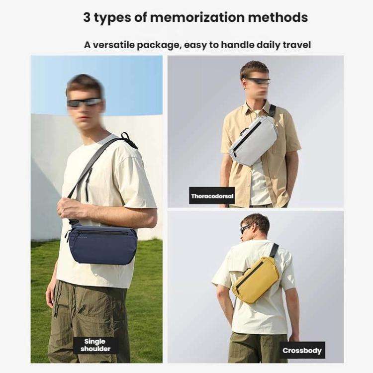 BANGE BG-7851 Men Crossbody Bag Multifunctional Lightweight Casual Commuting Chest Pack Small Sho...