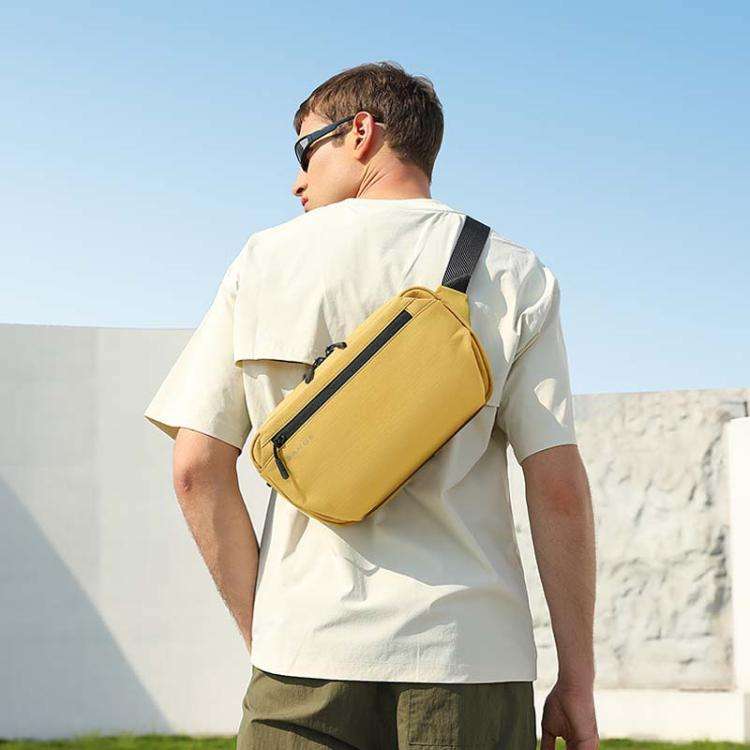 BANGE BG-7851 Men Crossbody Bag Multifunctional Lightweight Casual Commuting Chest Pack Small Sho...