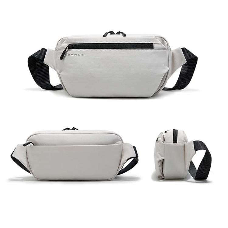 BANGE BG-7851 Men Crossbody Bag Multifunctional Lightweight Casual Commuting Chest Pack Small Sho...