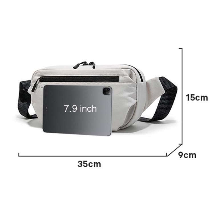 BANGE BG-7851 Men Crossbody Bag Multifunctional Lightweight Casual Commuting Chest Pack Small Sho...