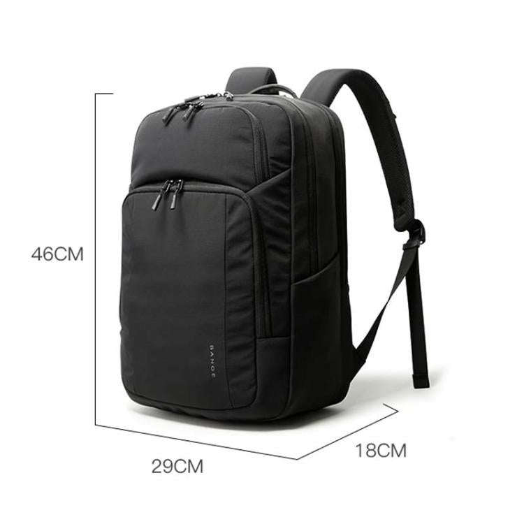 BANGE BG-7839 Casual Computer Backpack Large Capacity Student Schoolbag(Blue)