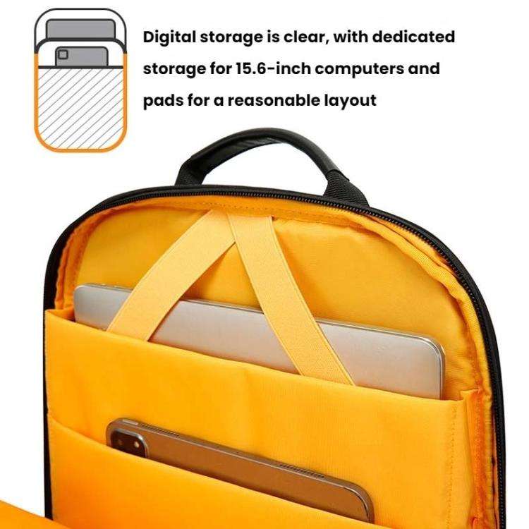 BANGE BG-7839 Casual Computer Backpack Large Capacity Student Schoolbag(Blue)