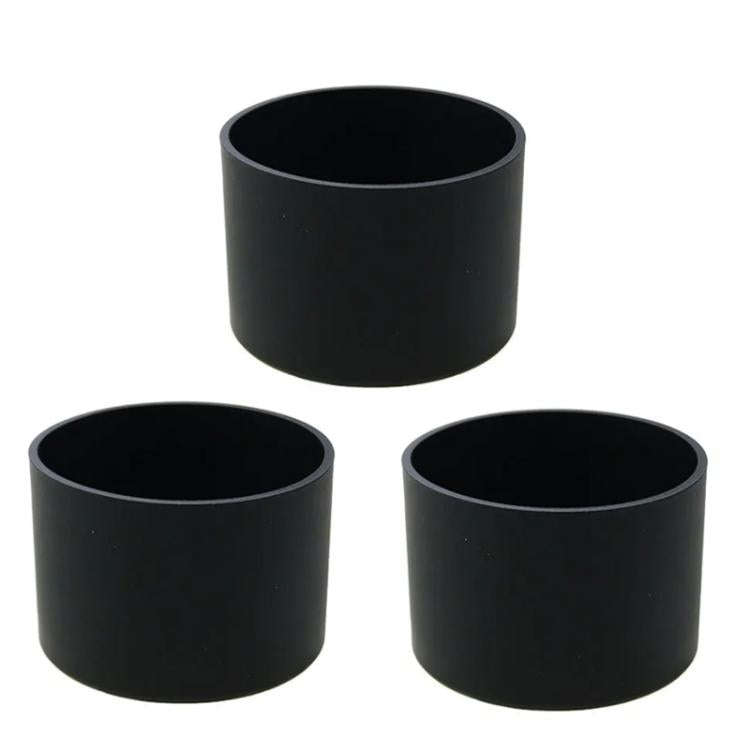 3pcs /Pack Silicone Base Protector For Owala 24oz FreeSip/Twist/Flip Bottles(Black)
