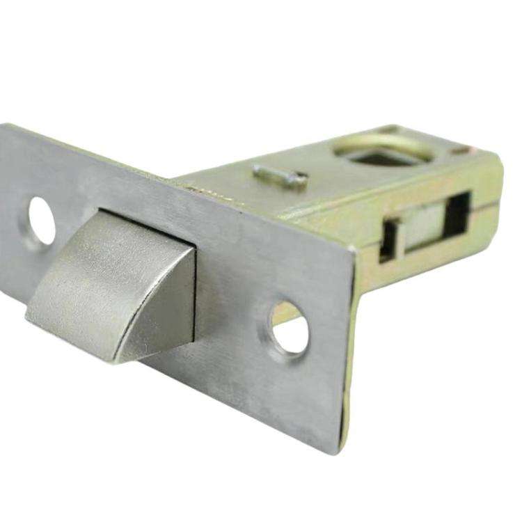 45mm Bathroom Door Lock Tongue+Screw Fixing Device Insert Lock Body Zinc Alloy Lock Head