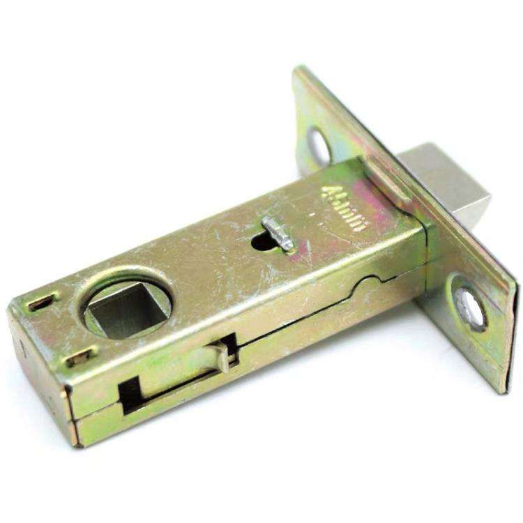 35mm Bathroom Door Lock Tongue+Screw Fixing Device Insert Lock Body Zinc Alloy Lock Head