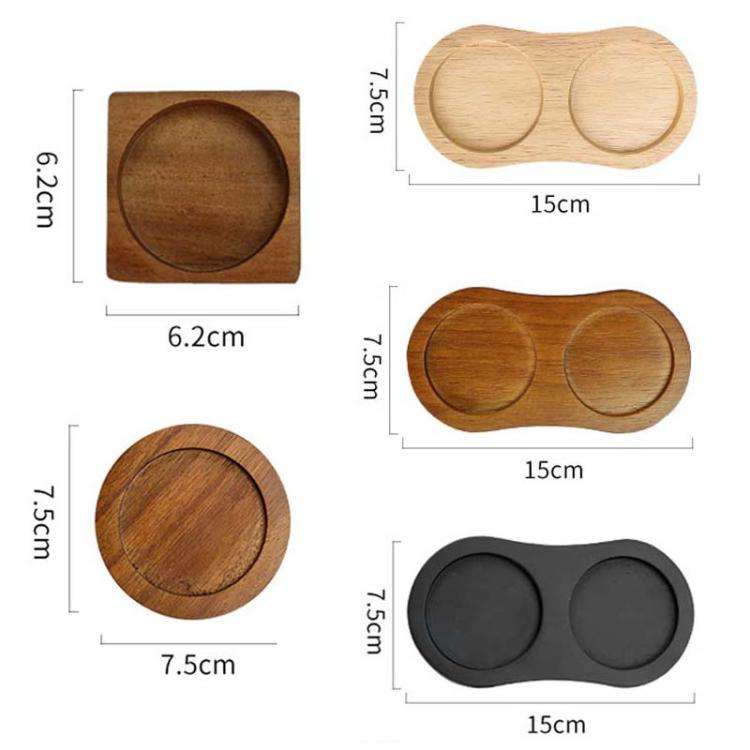 Wooden Base For Grinder Seasoning Product Storage Tray, Spec: Original Color 8-Letter