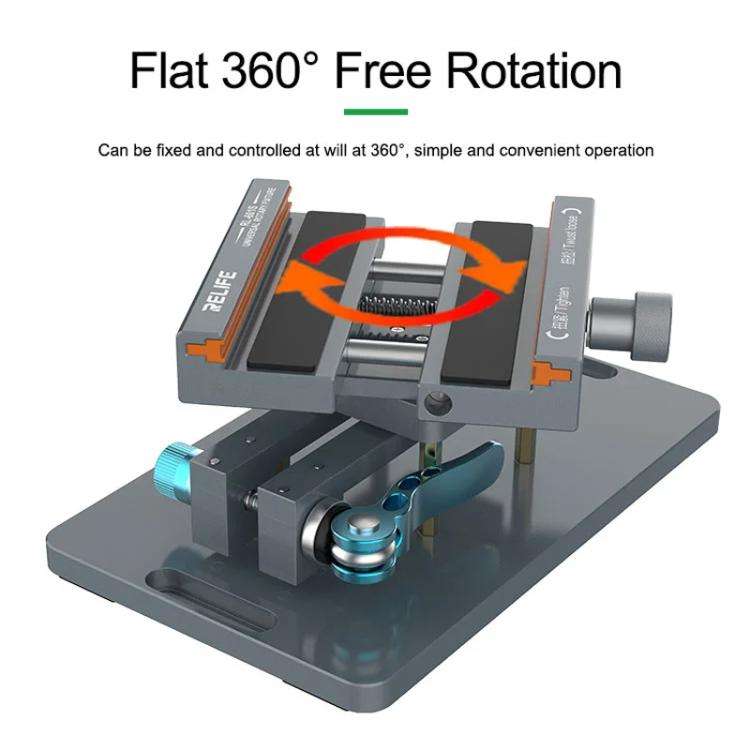 RELIFE RL-601S Mobile Phone Repair Screen Mainboard Removing Back Cover Glass Fixed Rotating Fixture