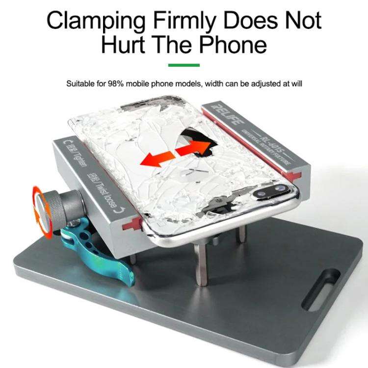 RELIFE RL-601S Mobile Phone Repair Screen Mainboard Removing Back Cover Glass Fixed Rotating Fixture