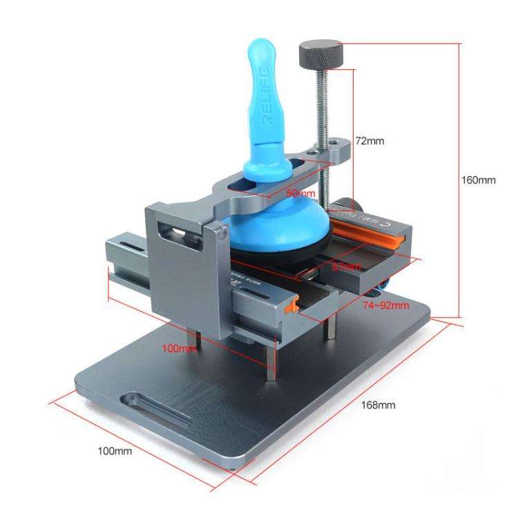 RELIFE RL-601S Plus 2 In 1 Split Screen Rotating Mobile Phone Repair Fixture Multifunctional Rota...