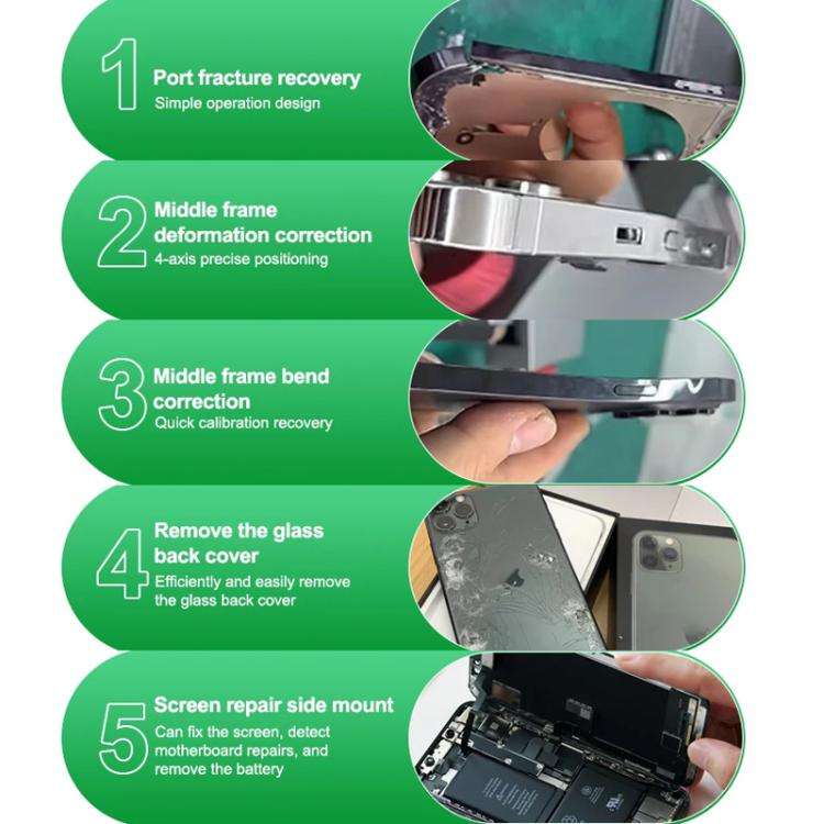 RELIFE RL-601P Mobile Phone Repair Middle Frame Corrector Deformed and Bent Side Frames and Back ...