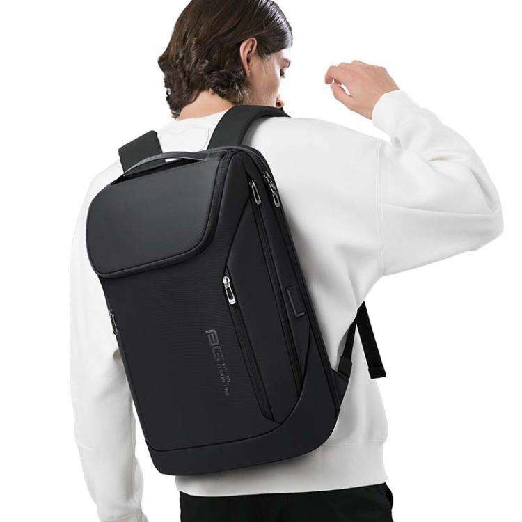 BANGE BG-2517 Men Business Pack Large Capacity Computer Travel Backpack(Black)