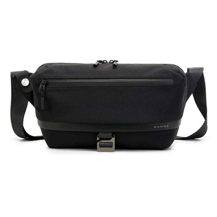 BANGE BG2825-1 Crossbody Bag Lightweight Large Capacity Storage Pack(Black)
