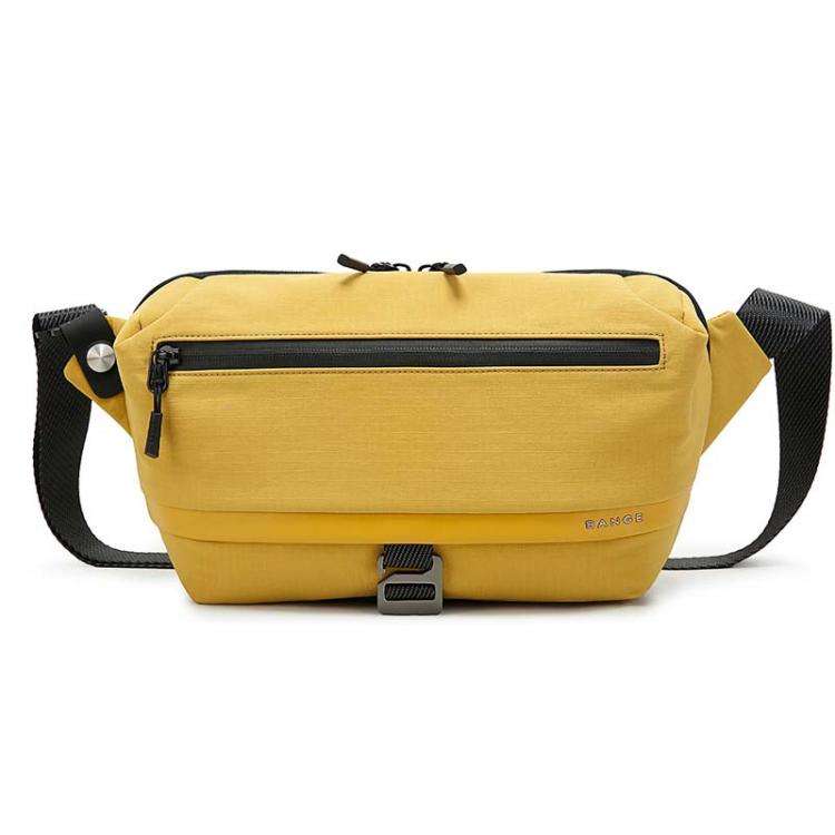 BANGE BG2825-1 Crossbody Bag Lightweight Large Capacity Storage Pack(Yellow)