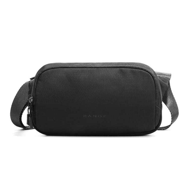 BANGE 3097 Men Crossbody Bag Casual Portable Mobile Phone Bag(Black)