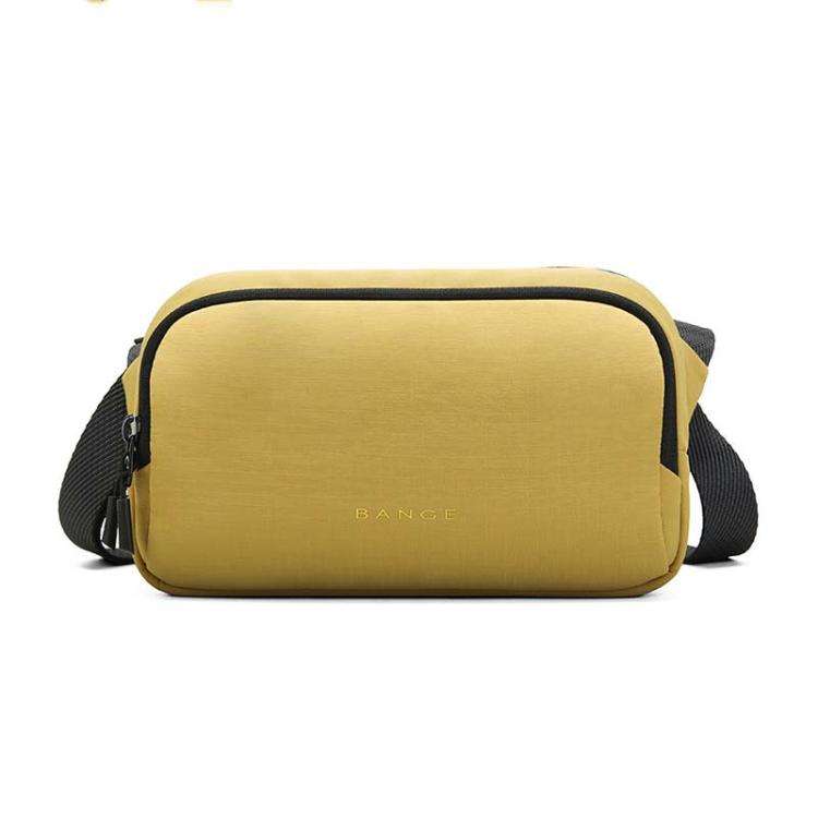 BANGE 3097 Men Crossbody Bag Casual Portable Mobile Phone Bag(Yellow)