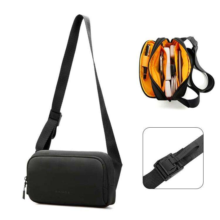 BANGE 3097 Men Crossbody Bag Casual Portable Mobile Phone Bag(Yellow)