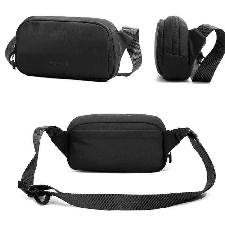 BANGE 3097 Men Crossbody Bag Casual Portable Mobile Phone Bag(Black)