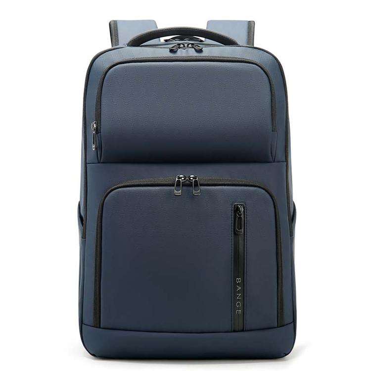 BANGE BG-7822 Large Capacity Multi Compartment Computer Backpack Student Schoolbag(Blue)